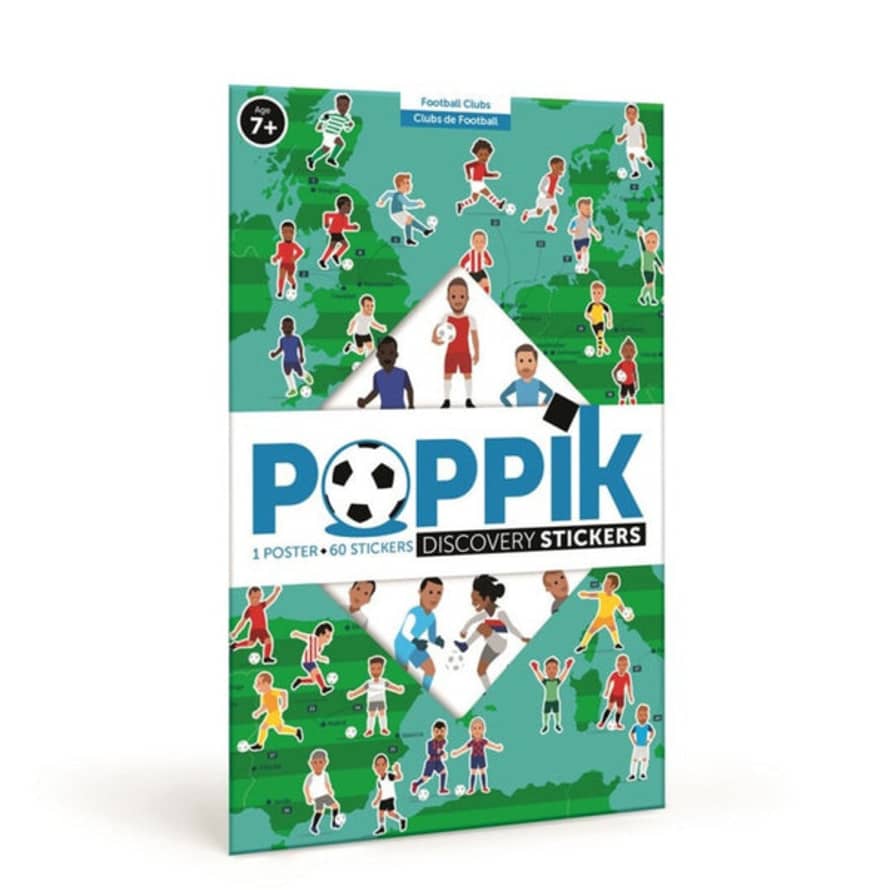 Poppik Poster De Pegatinas Fútbol