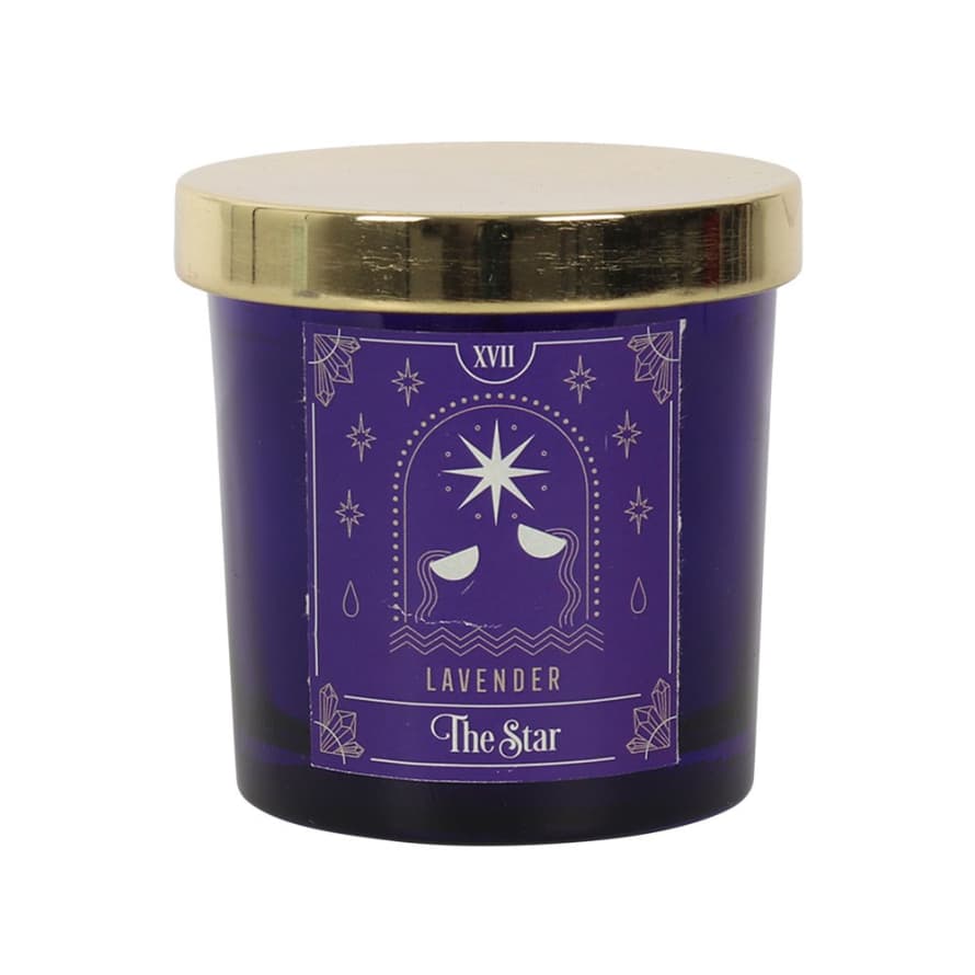 &Quirky The Star Lavender Tarot Candle