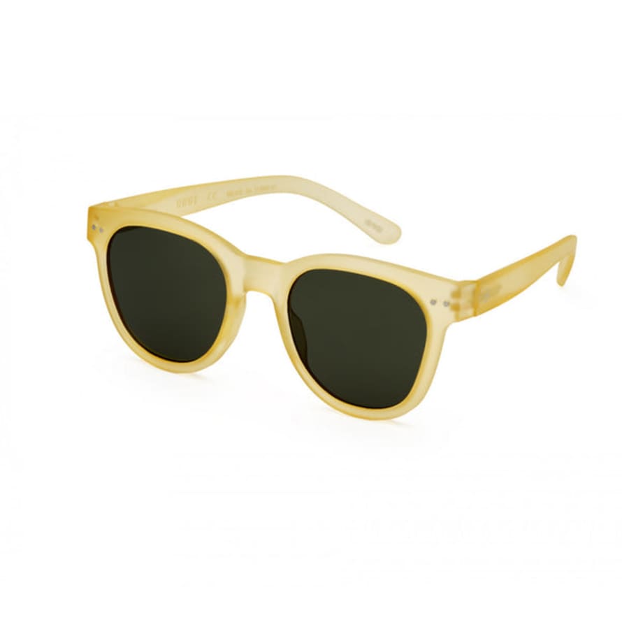 IZIPIZI Yellow Oversized Sunglasses #n