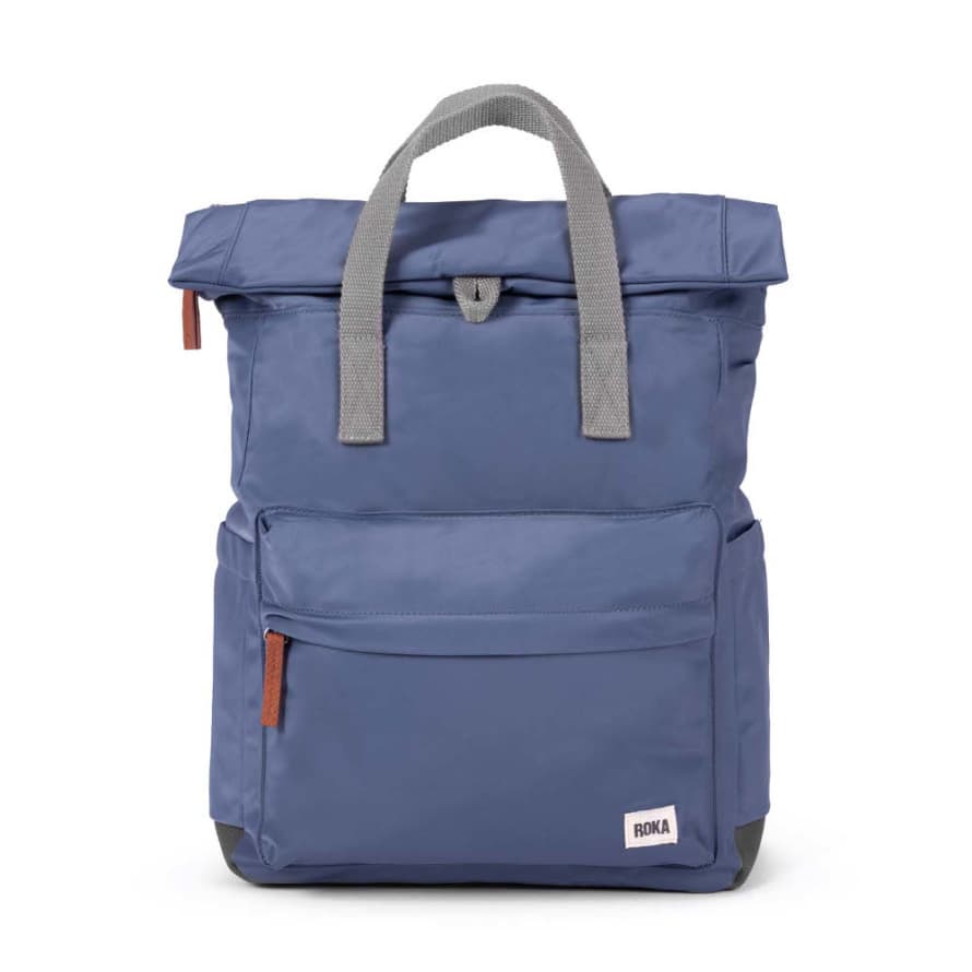 ROKA Back Pack Canfield B Design Medium Size Made From Sustainable Nylon In Airforce