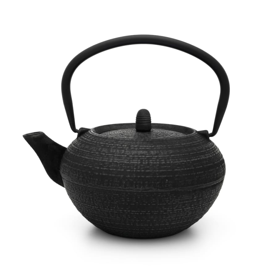 Bredemeijer Bredemeijer Teapot Tibet Design Cast Iron 1.2l In Black