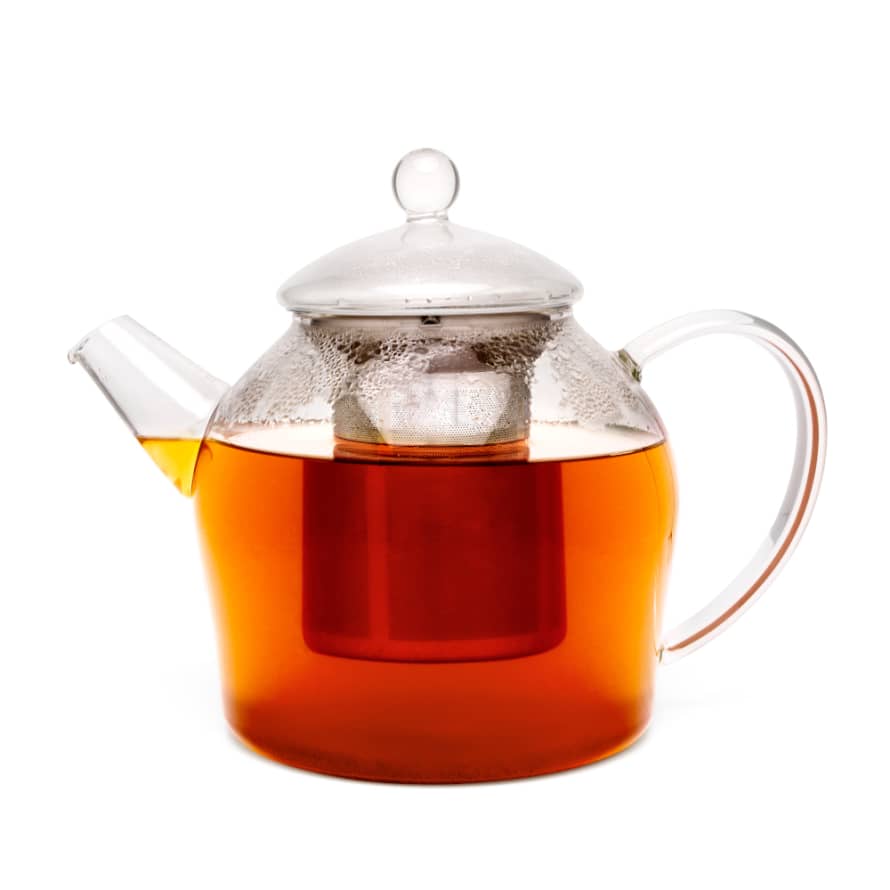 Bredemeijer Bredemeijer Teapot Glass Minuet Santhee Design 1.2l With Stainless Steel Filter