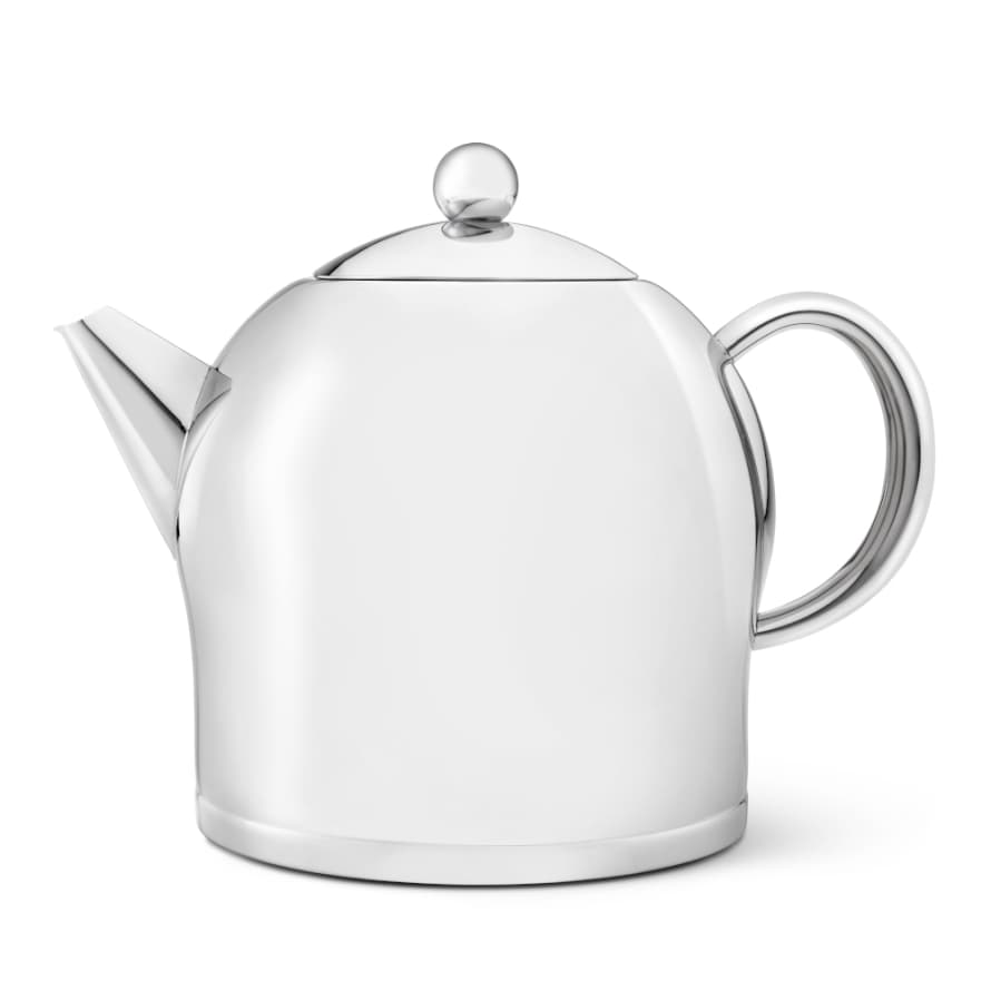 Bredemeijer Bredemeijer Teapot Double Wall Minuet Santhee Design 2.0l In Polished Steel