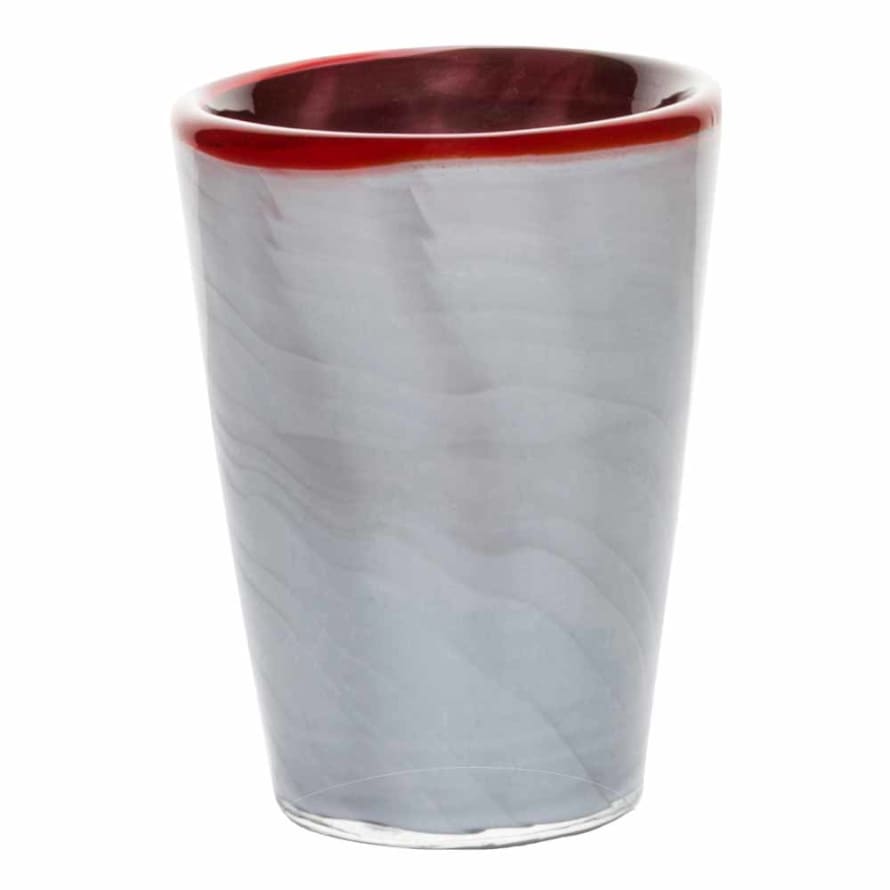 Italesse Italesse Mares Handcrafted Single Large Glass Tumbler In Sea Bass Design