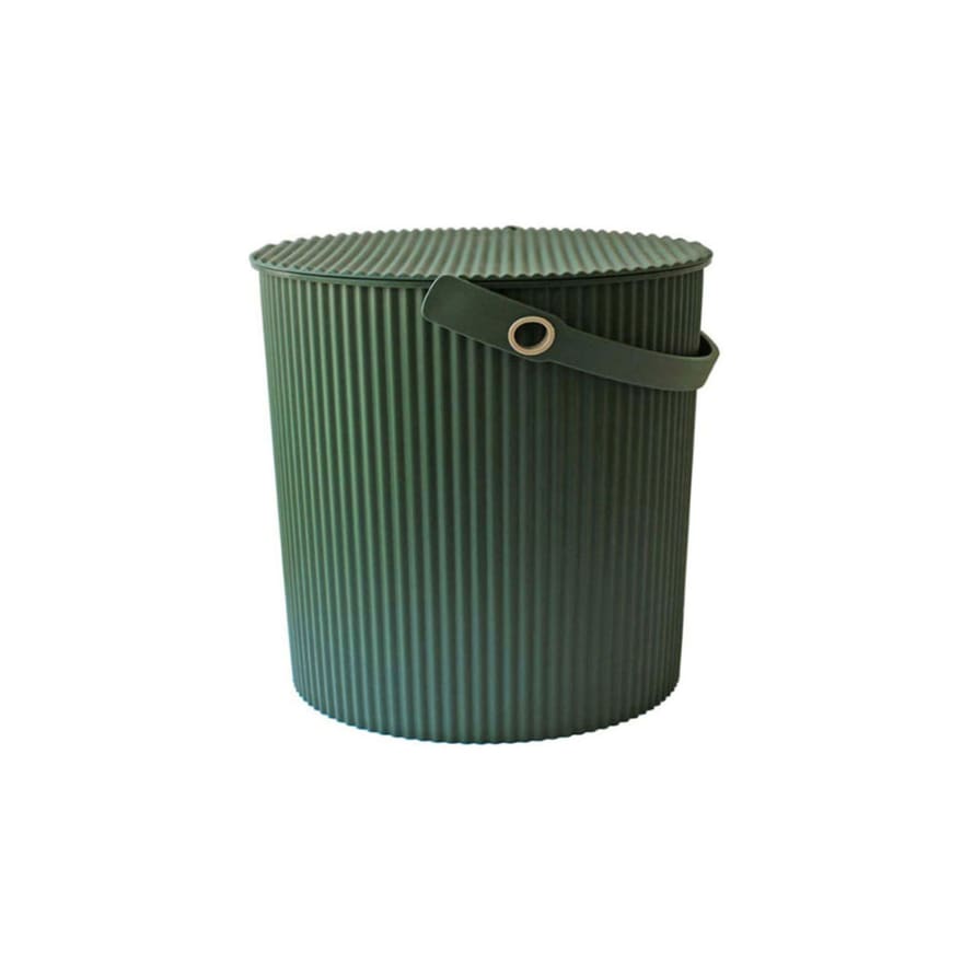 Hachiman Hachiman Omnioutil Storage Bucket  &  Lid Mini Dark Green