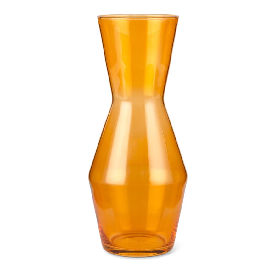 Spring Copenhagen Spring Of Copenhagen Double Up Mouthblown Glass Carafe Or Vase Only 1l In Yellow