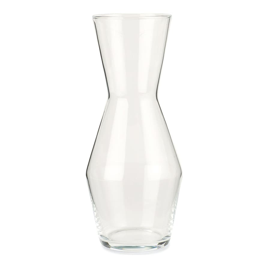 Spring Copenhagen Spring Of Copenhagen Double Up Mouthblown Glass Carafe Or Vase Only 1l In Clear