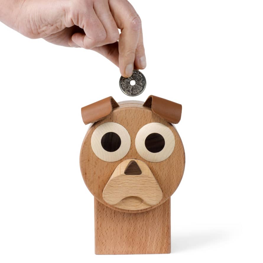 Spring Copenhagen Spring Of Copenhagen Tinder Dog Money Bank In Wood