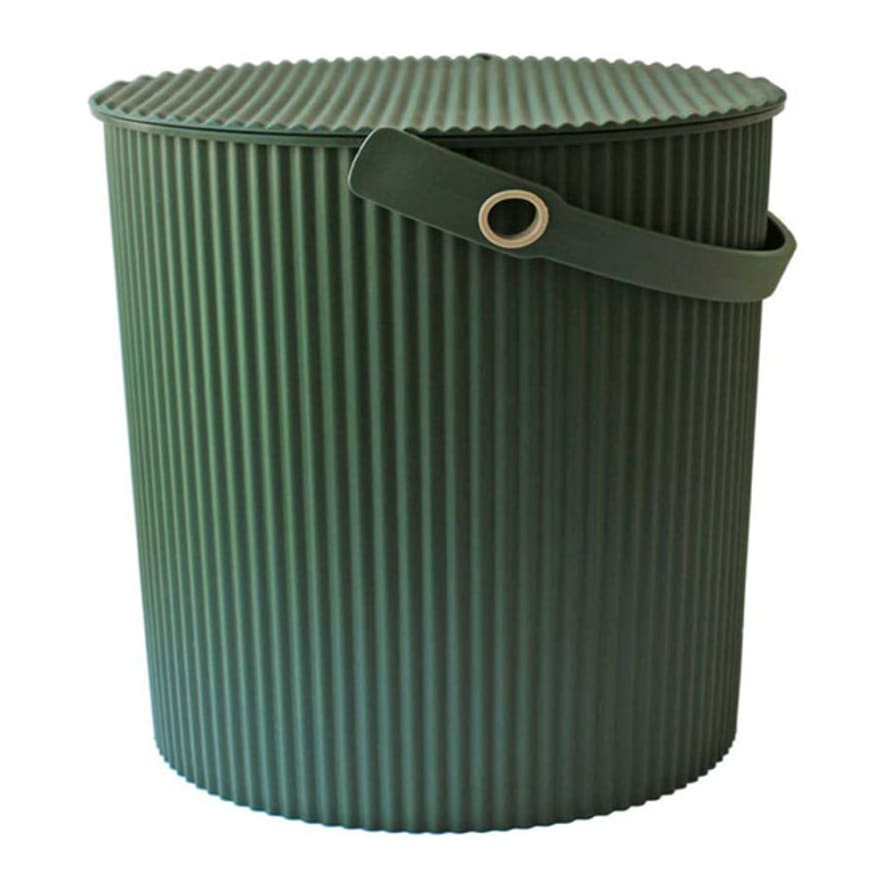 Hachiman Omnioutil Storage Bucket  &  Lid Large Dark Green