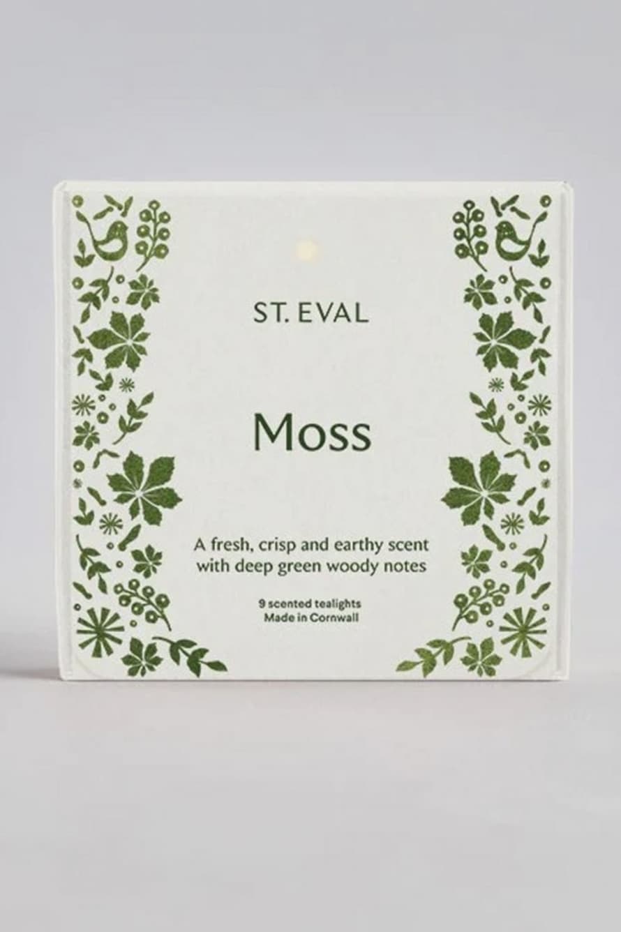 St Eval Candle Company Folk Moss Tealights