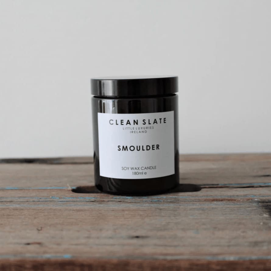 CLEAN SLATE Smoulder Soy Candle