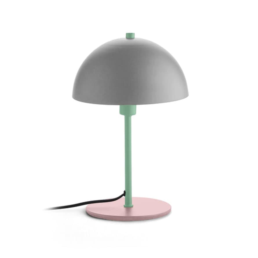 Fisura Domus Lamp - Grey, Pink & Mint