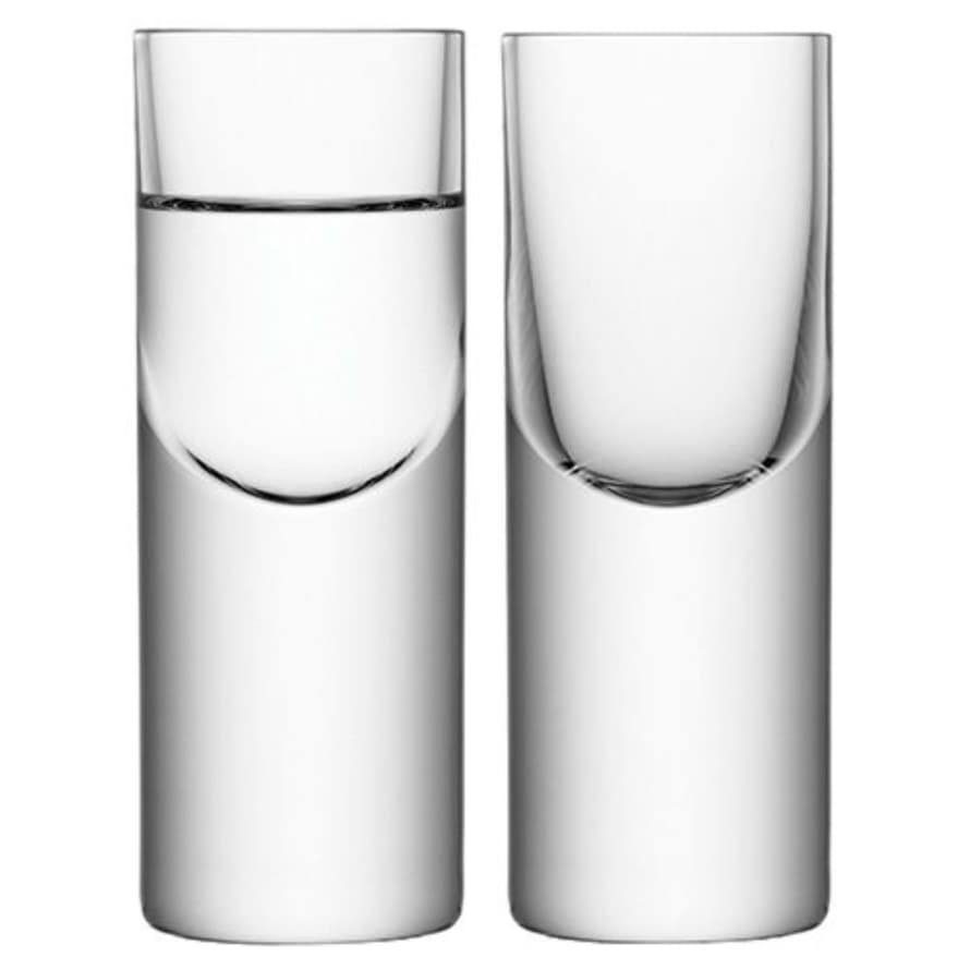 LSA International Set of 2 Boris Vodka Shot Glasses 
