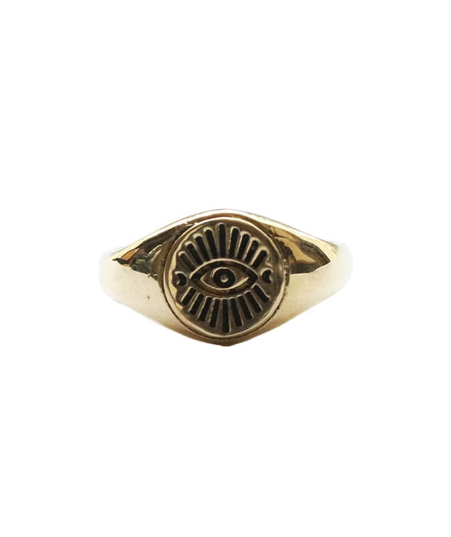 Urbiana Evil Eye Ring