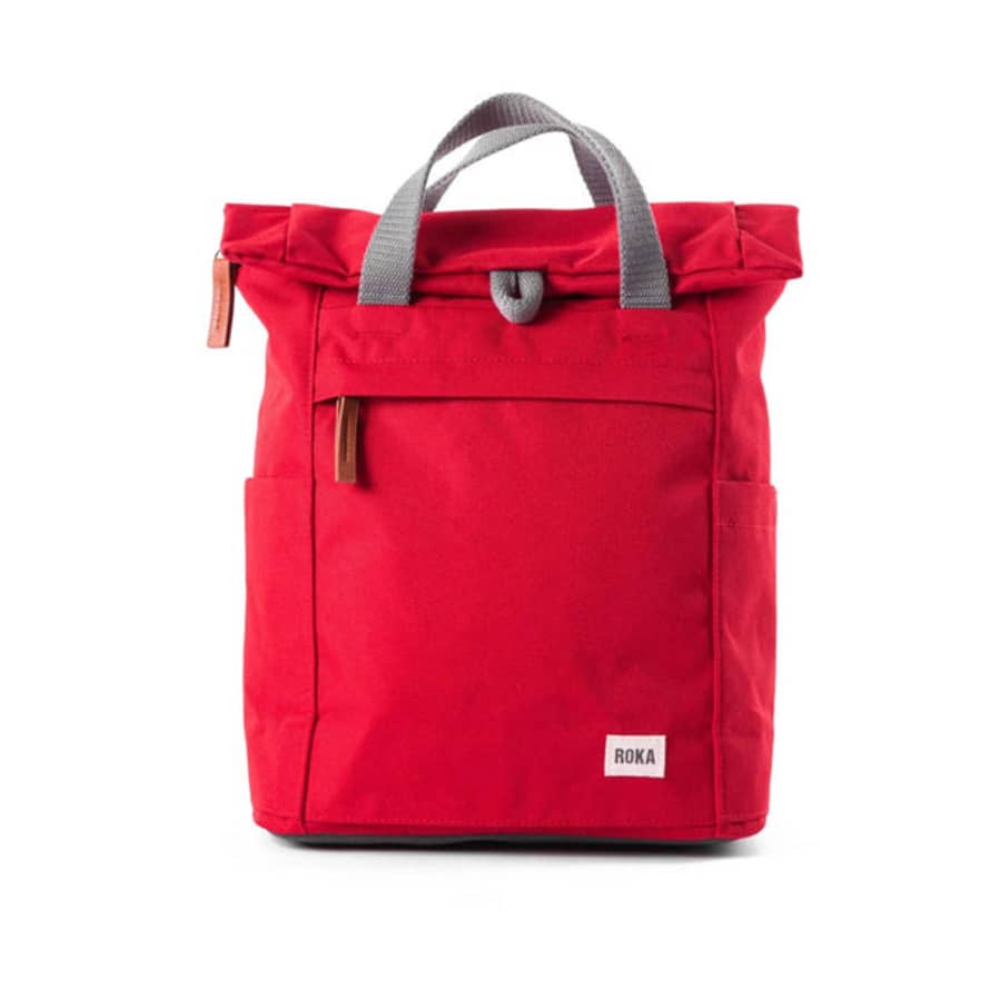 ROKA Medium Mars Red Sustainable Finchley Backpack