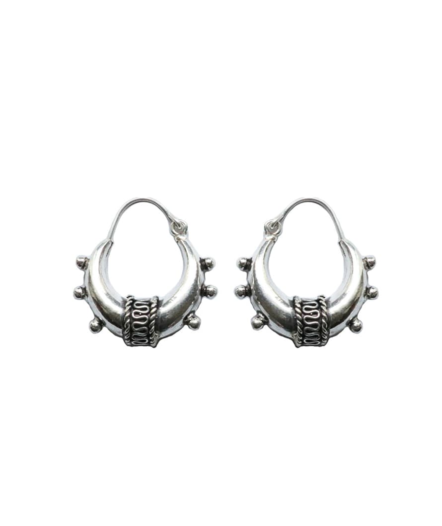 Urbiana Chunky Town Hoop Earrings