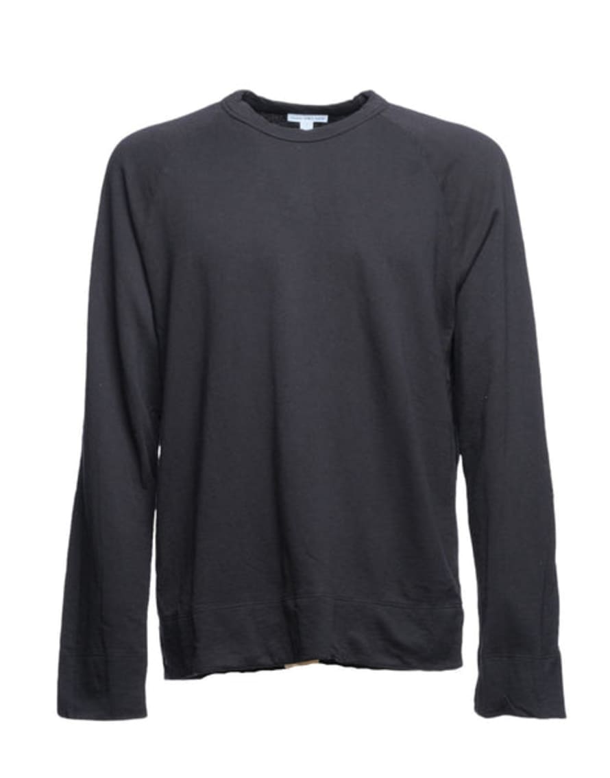 James Perse Sweatshirt For Men Mxa3278 Blk