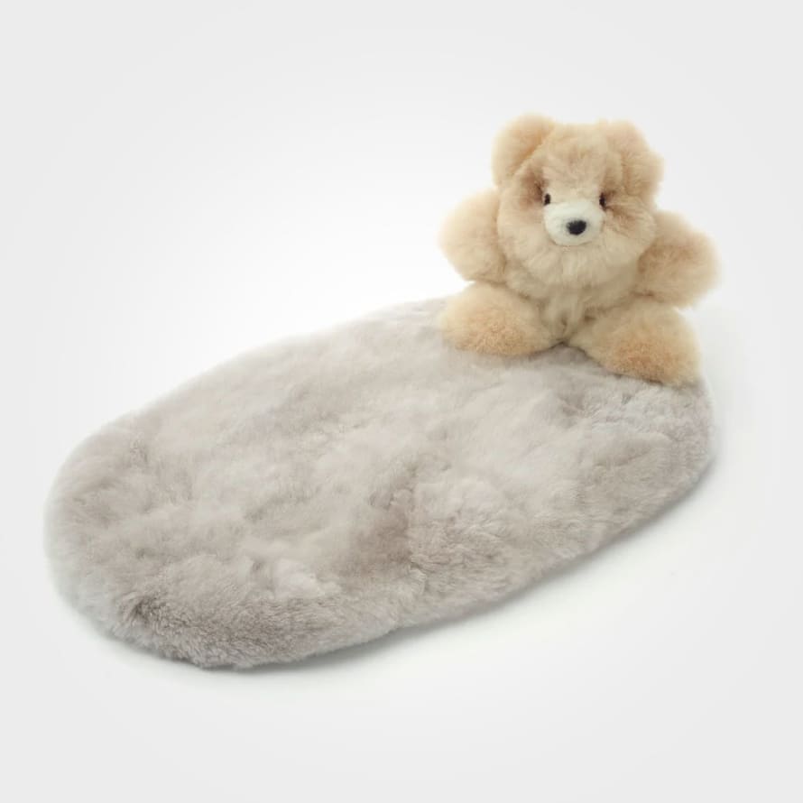 Weich Couture Alpaca Alpaka Baby Inlay NINO - Grey
