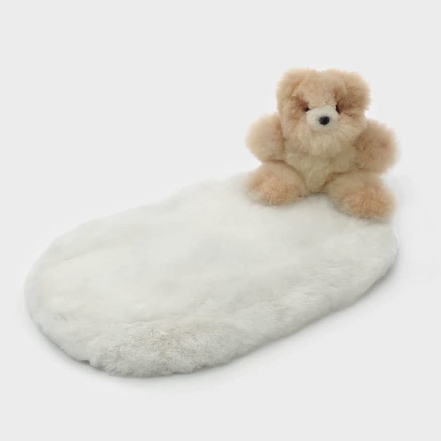 Weich Couture Alpaca Alpaka Baby Inlay NINO - White