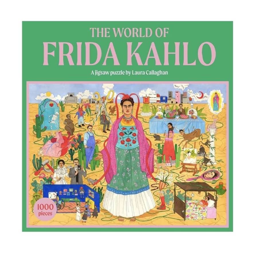 Bookspeed World Of Frida Kahlo Jigsaw - 1000 Pieces