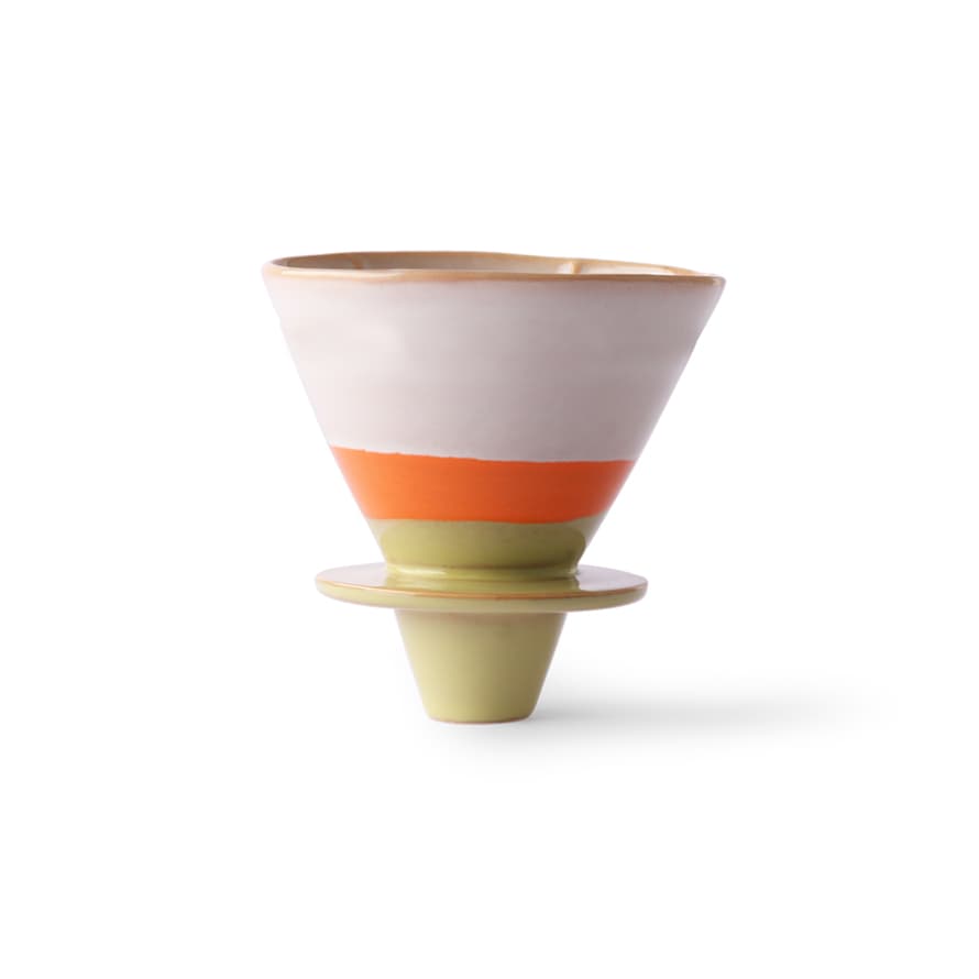 HK Living Ceramics from the 1970s: coffee filter SATURN