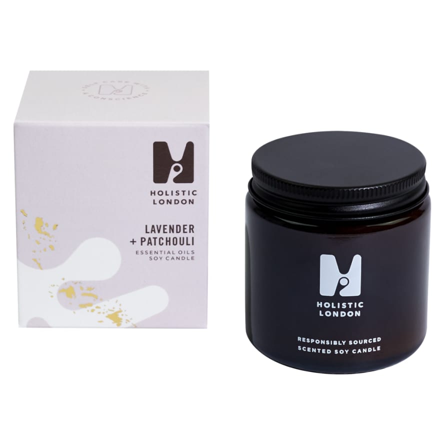 Holistic London 120ml Lavender And Patchouli Candle
