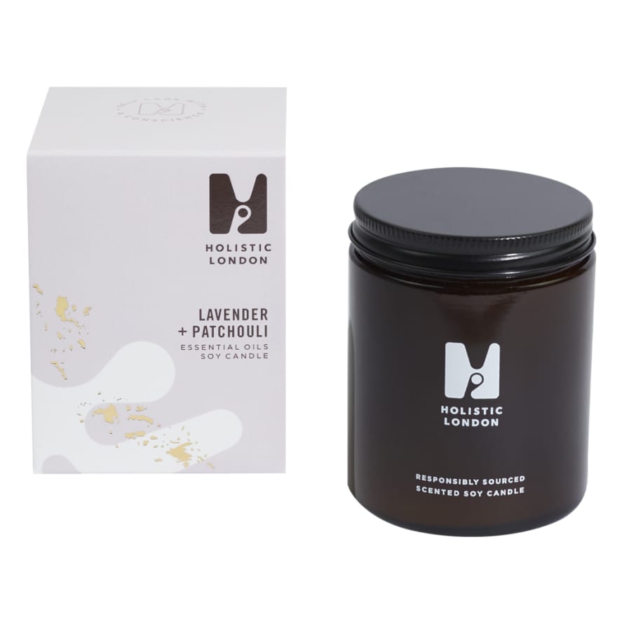 Holistic London 180ml Lavender And Patchouli Candle