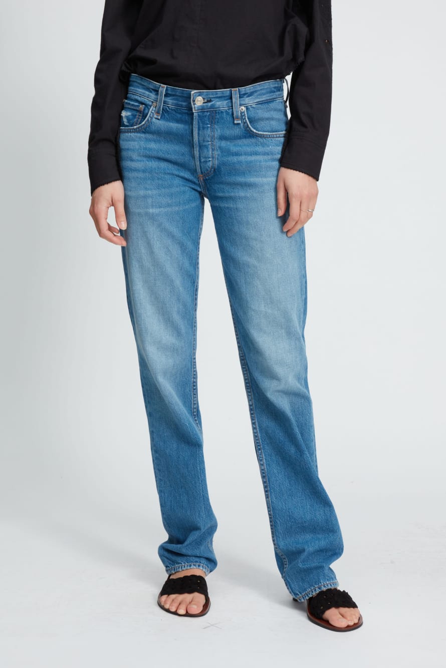 Rag & Bone  Low-rise Straight Jeans