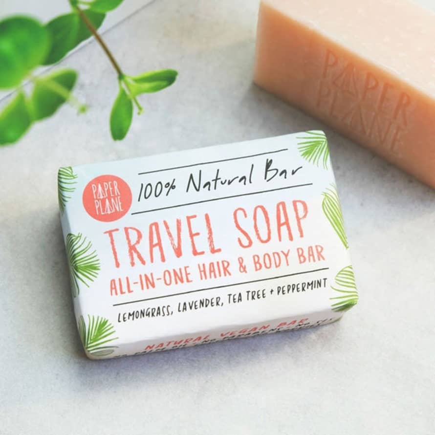 Paper Plane Travel Soap