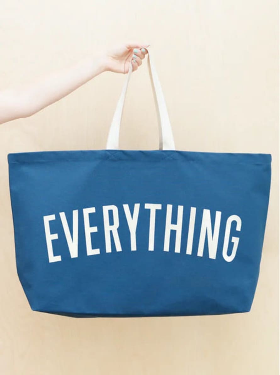 Alphabet Bags Everything Really Big Bag - Ocean Blue