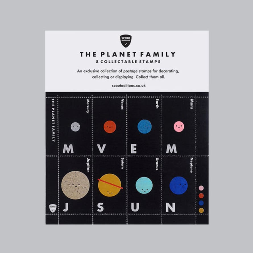 Scout Editions The Planet Family Stamp Set