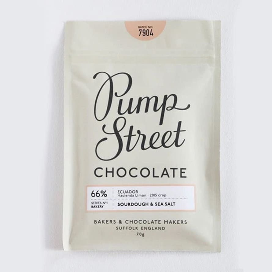 Pump Street Sourdough & Sea Salt 66% Chocolate