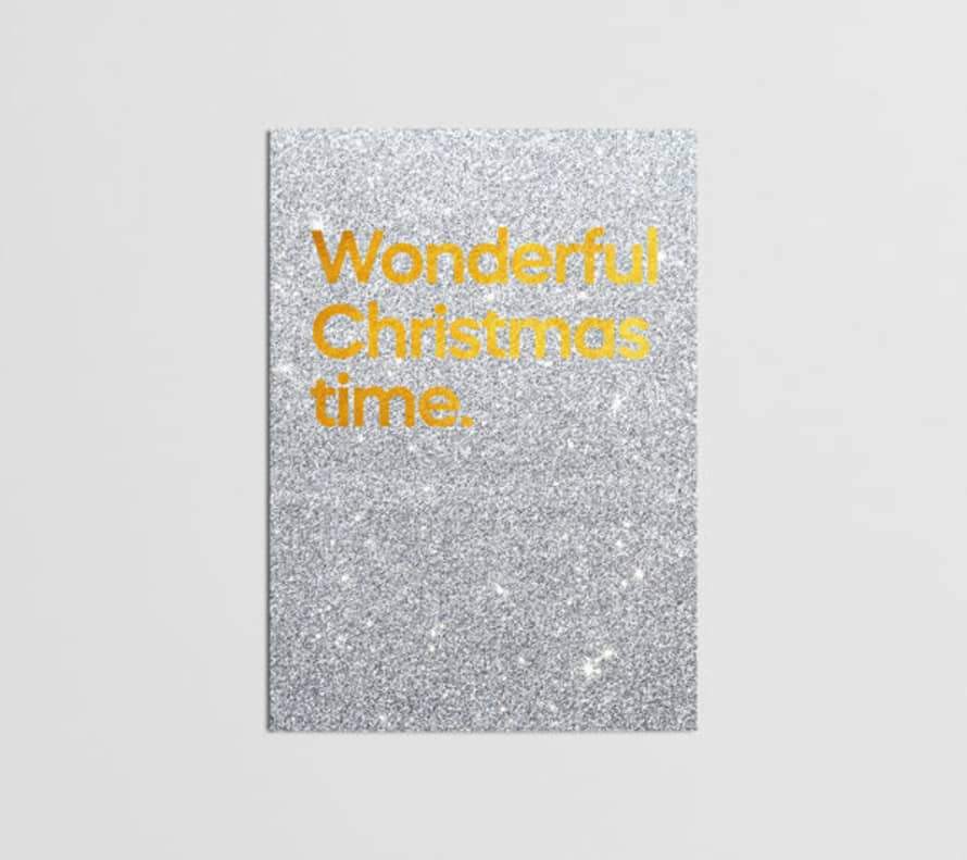Say It With Songs Wonderful Christmas Time Card