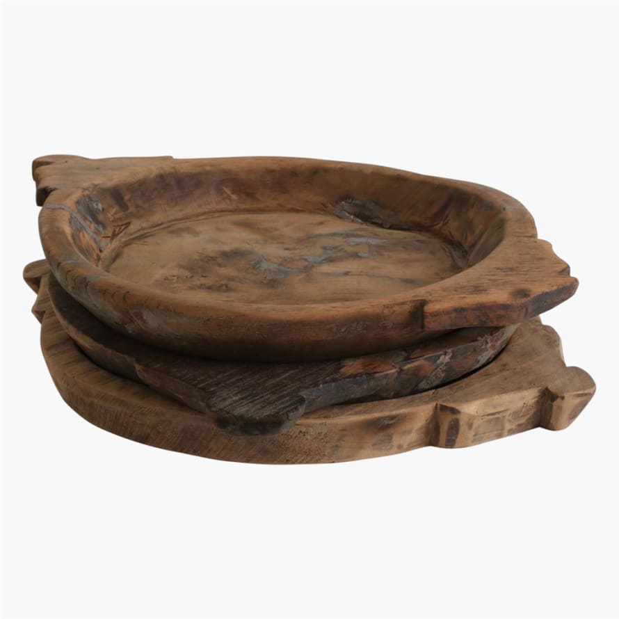 Raw Materials Medium Natural Flat Plate with Ears