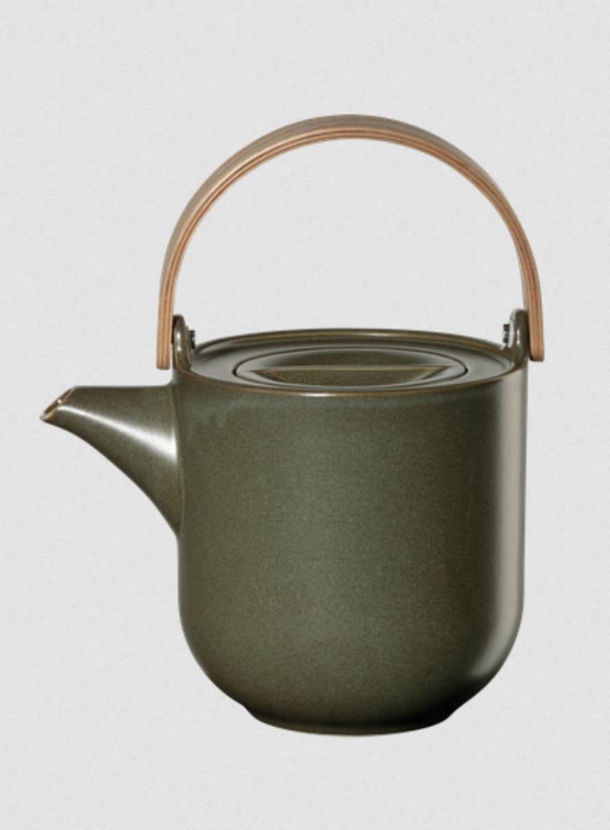 ASA Selection Teapot with wooden handle coppa 1L