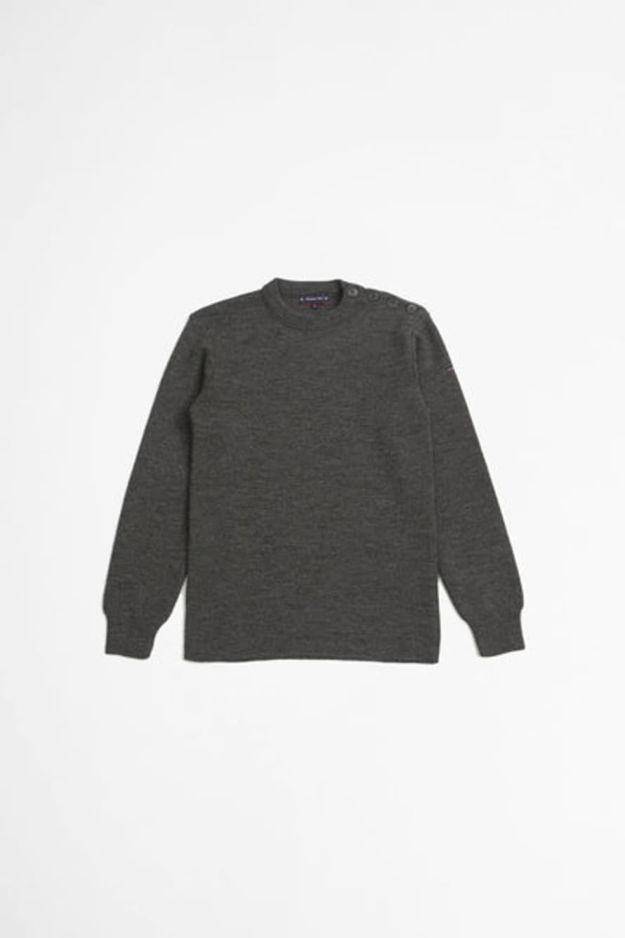 Armor Lux Sailor Sweater Fouesnant Chine Grey