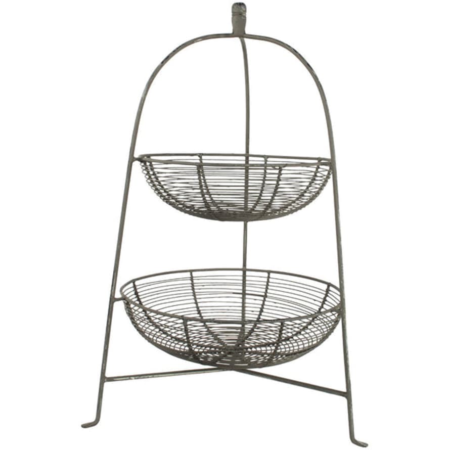 Grand Illusions Tiered Wire Vegetable Stand