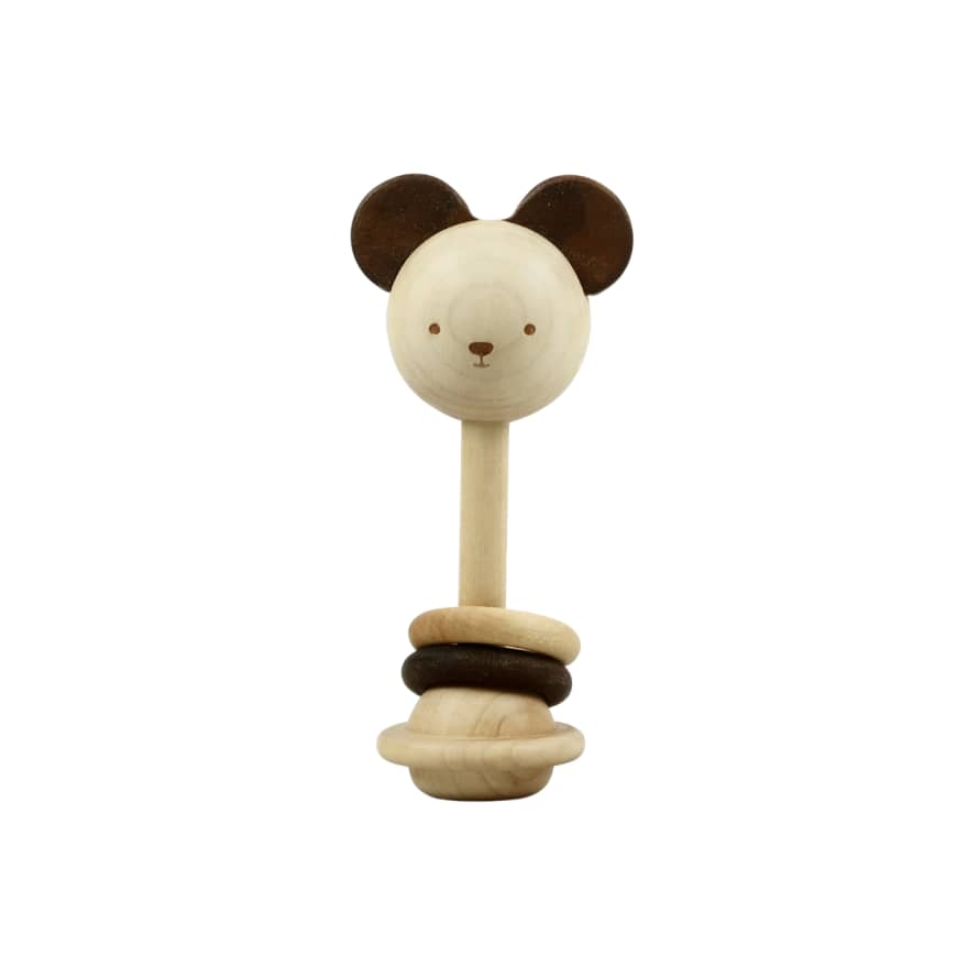 Oioiooi Nice to Michu Wooden Rattle