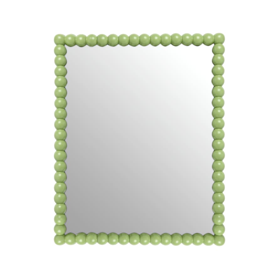 Dowse The Pistachio Green Bobbin Style Mirror