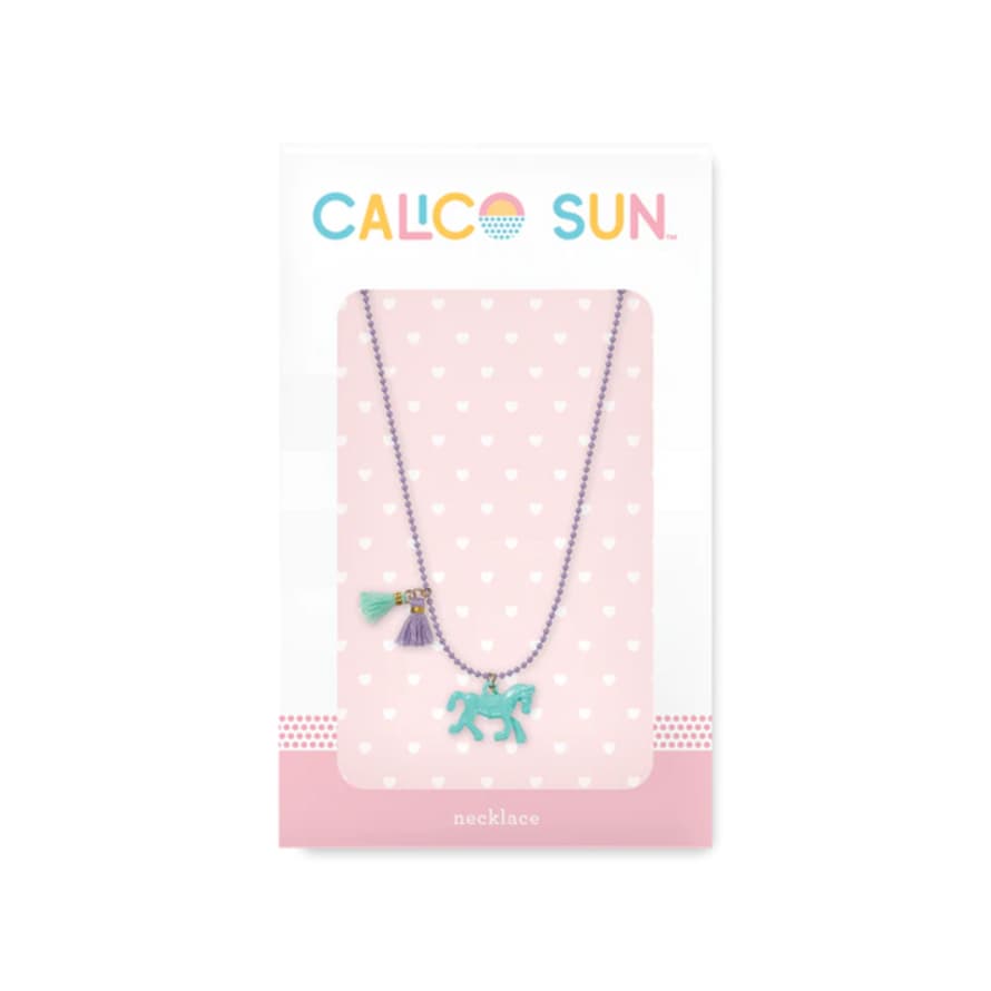 Ooly Calico Sun - Zoey Necklace - Horse