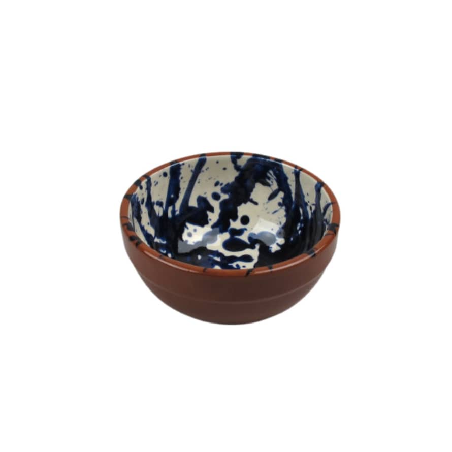 ABS Terracotta Terracotta Splatterware Bowl – Small