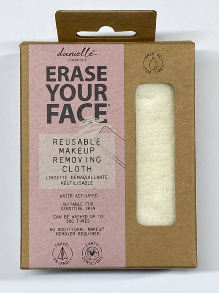 Danielle Creations White Erase Your Face Makeup Removing Cloth