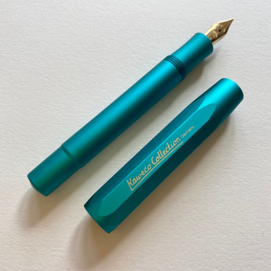 Meticulous Ink Kaweco Collection Iguana Blue Fountain Pen