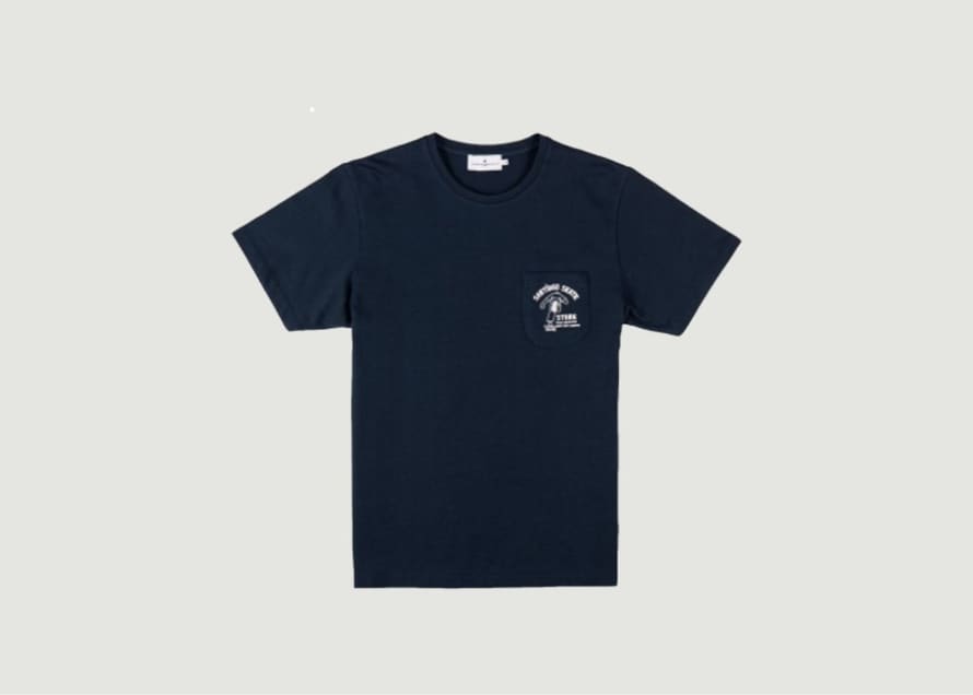 Cuisse de Grenouille T-shirt With Embroidered Pocket Odil