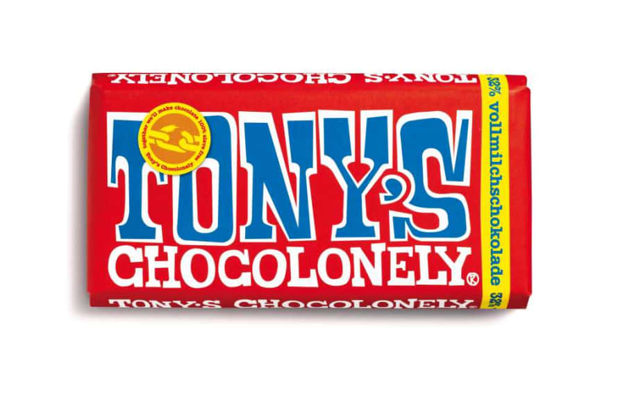 Tony's Chocolonely Whole Milk Chocolate 32% 180gr