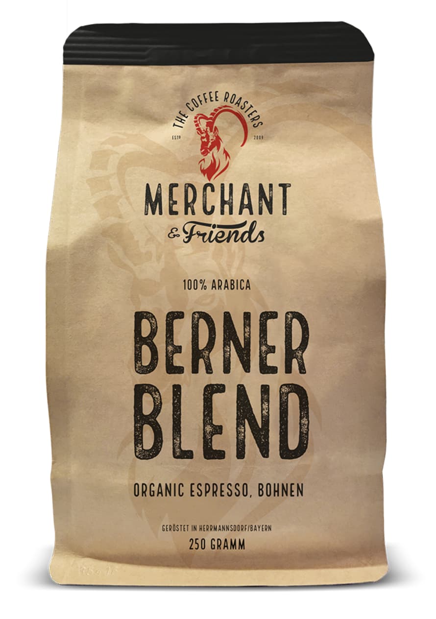 Merchant's & Friends Merchant's BERNER BLEND Espresso - 250g BEAN
