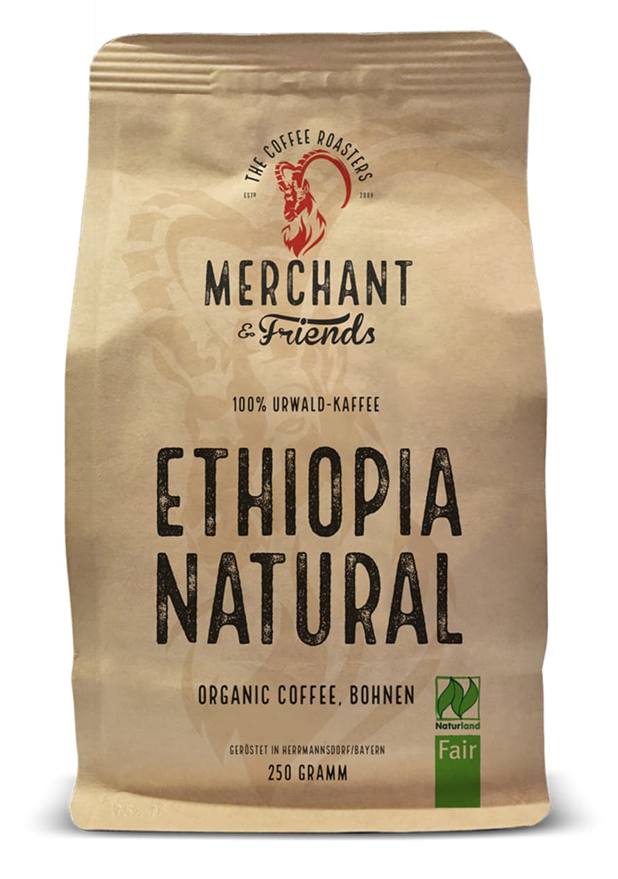 Merchant's & Friends Merchant's Ethiopia Natural Whole Beans 250g