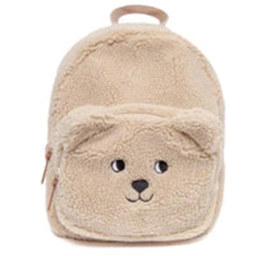 Petit Monkey Backpack Teddy Sand
