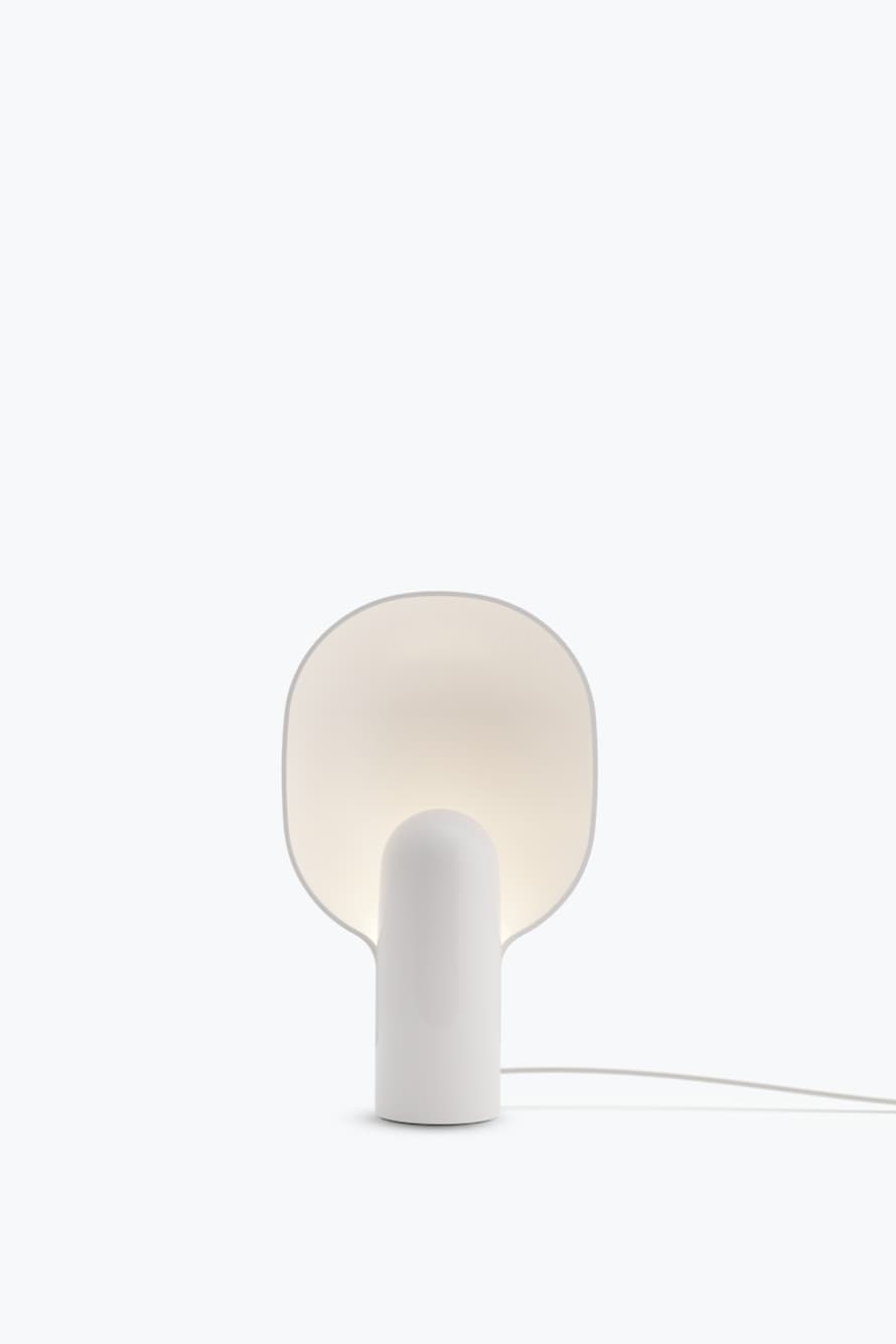 New Works Ware Table Lamp | Milk White Acrylic	