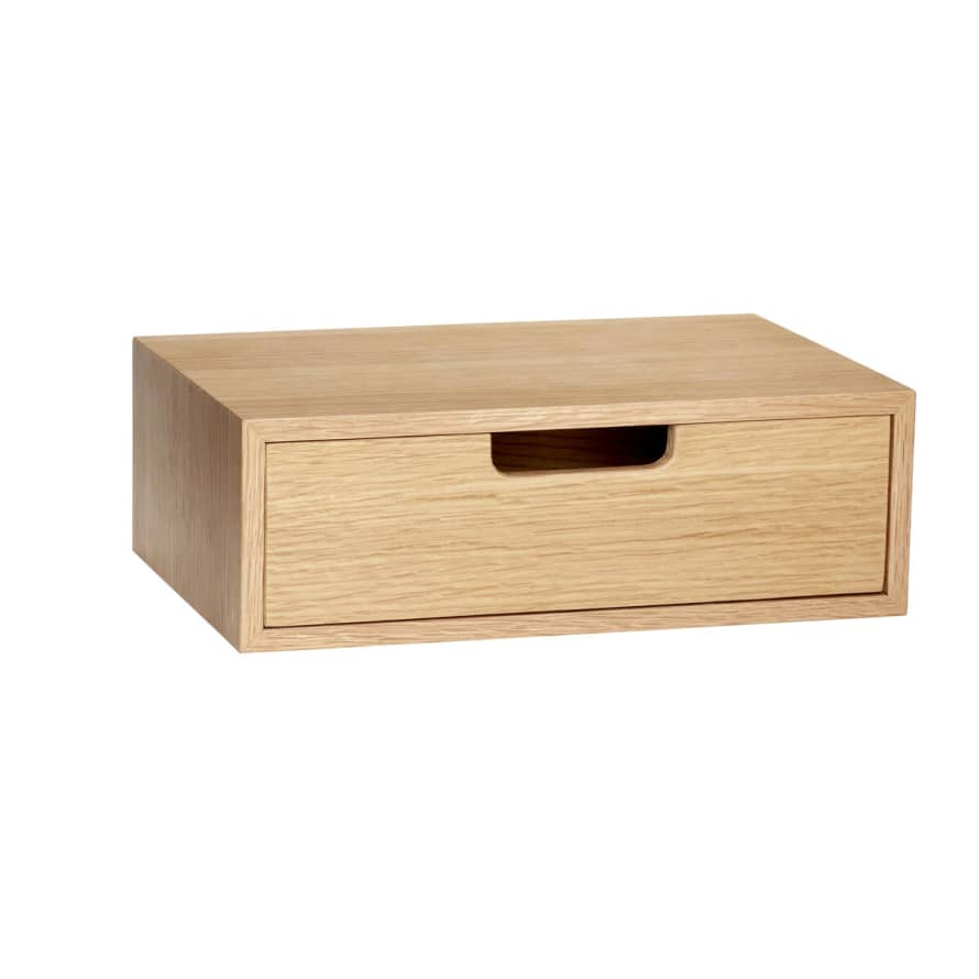 Hubsch Oak Wood Storage Box
